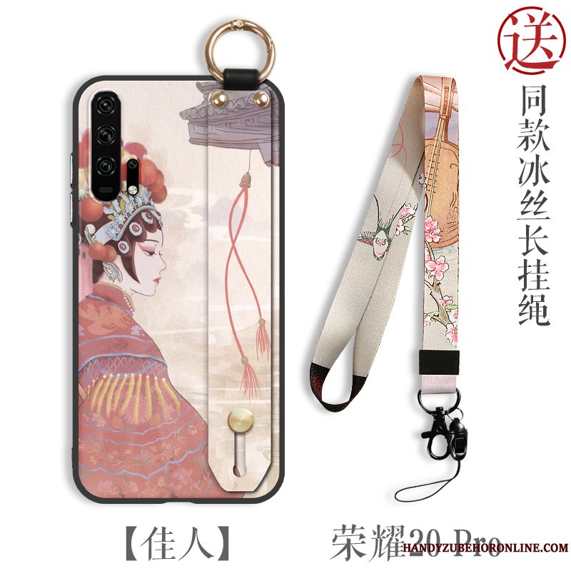 Etui Honor 20 Pro Tasker Beijing Opera Kinesisk Stil, Cover Honor 20 Pro Beskyttelse Anti-fald Tynd