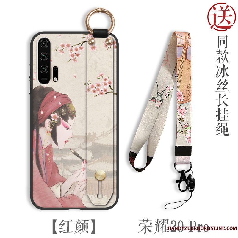 Etui Honor 20 Pro Tasker Beijing Opera Kinesisk Stil, Cover Honor 20 Pro Beskyttelse Anti-fald Tynd