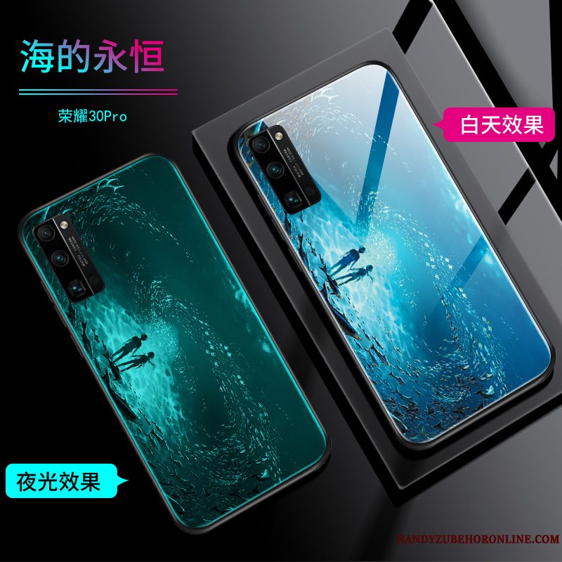 Etui Honor 30 Pro Blød Telefontilpas, Cover Honor 30 Pro Tasker Lyser Trend