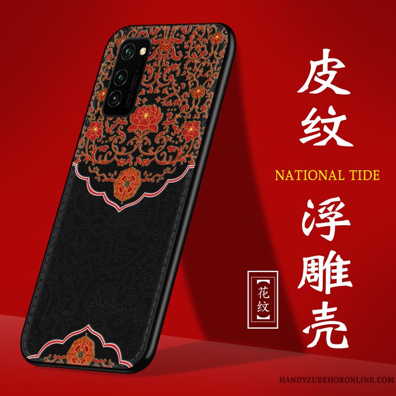 Etui Honor 30 Pro Kreativ Vind Ny, Cover Honor 30 Pro Læder Af Personlighed Mønster
