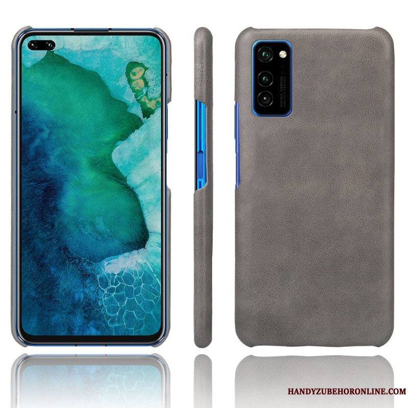 Etui Honor 30 Pro Læder Trend Business, Cover Honor 30 Pro Beskyttelse Anti-fald Gul