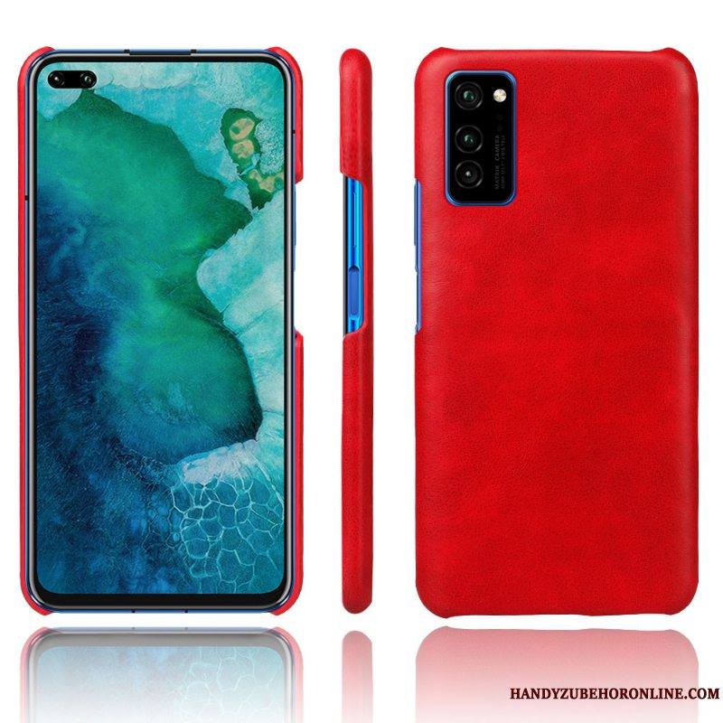 Etui Honor 30 Pro Læder Trend Business, Cover Honor 30 Pro Beskyttelse Anti-fald Gul