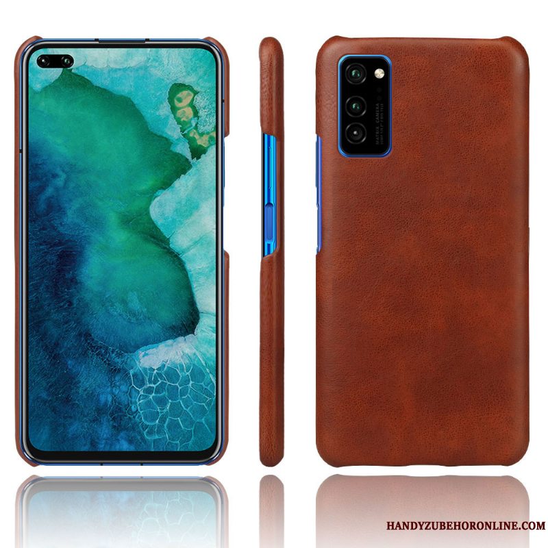 Etui Honor 30 Pro Læder Trend Business, Cover Honor 30 Pro Beskyttelse Anti-fald Gul