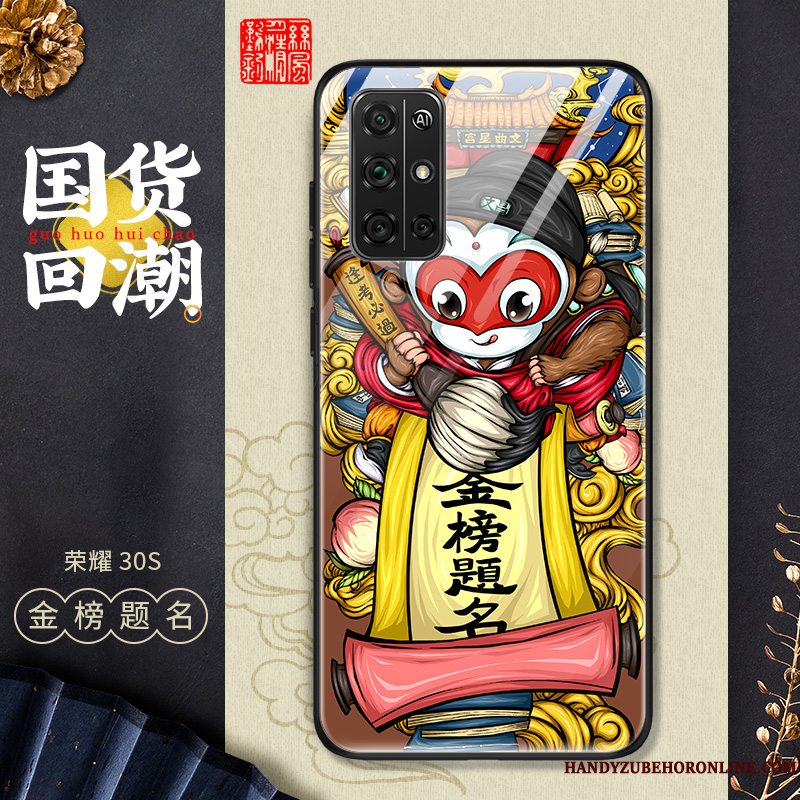 Etui Honor 30s Tasker Kinesisk Stil Telefon, Cover Honor 30s Beskyttelse Anti-fald Tynd