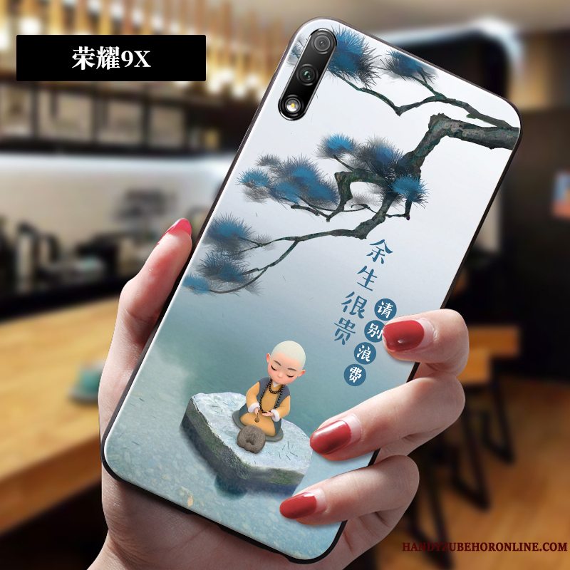 Etui Honor 9x Beskyttelse Trendy Anti-fald, Cover Honor 9x Tasker Af Personlighed Telefon