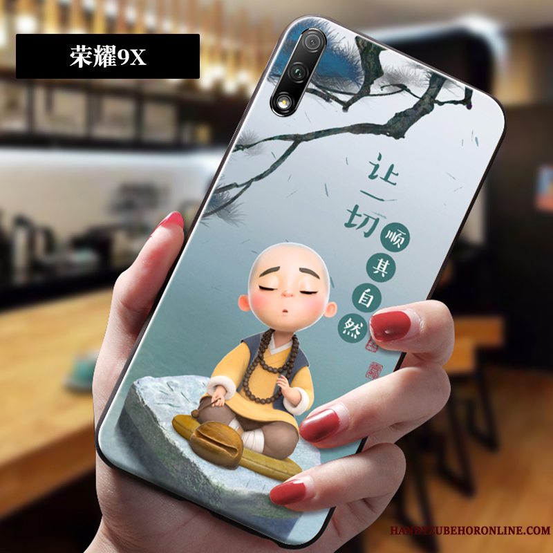 Etui Honor 9x Beskyttelse Trendy Anti-fald, Cover Honor 9x Tasker Af Personlighed Telefon