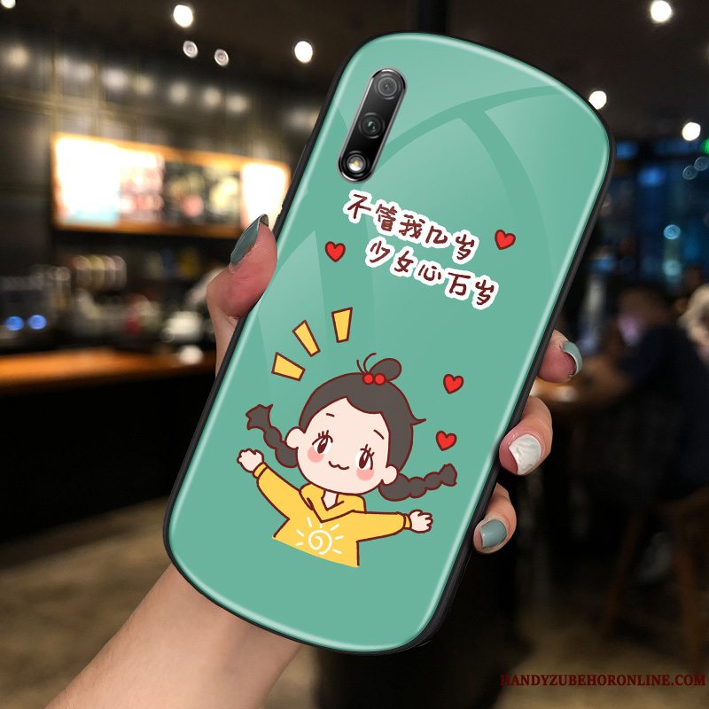 Etui Honor 9x Cartoon Net Red Smuk, Cover Honor 9x Kreativ Telefonhjerte