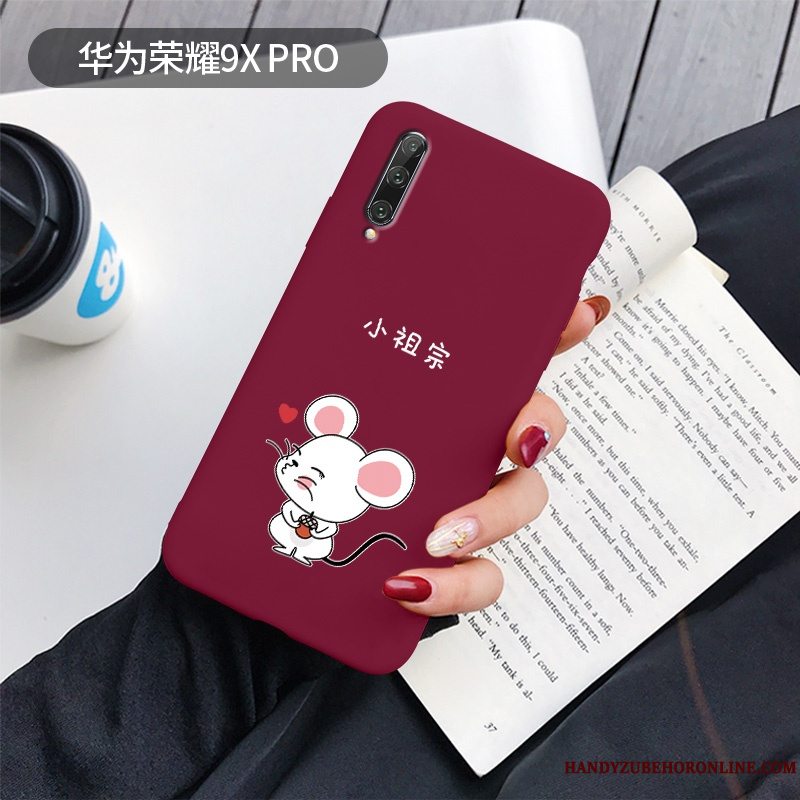 Etui Honor 9x Pro Kreativ Tynd Net Red, Cover Honor 9x Pro Beskyttelse Ny Anti-fald