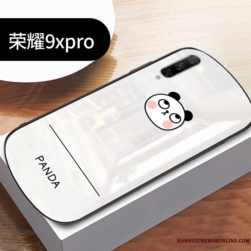 Etui Honor 9x Pro Silikone Hvid Telefon, Cover Honor 9x Pro Tasker Glas Af Personlighed