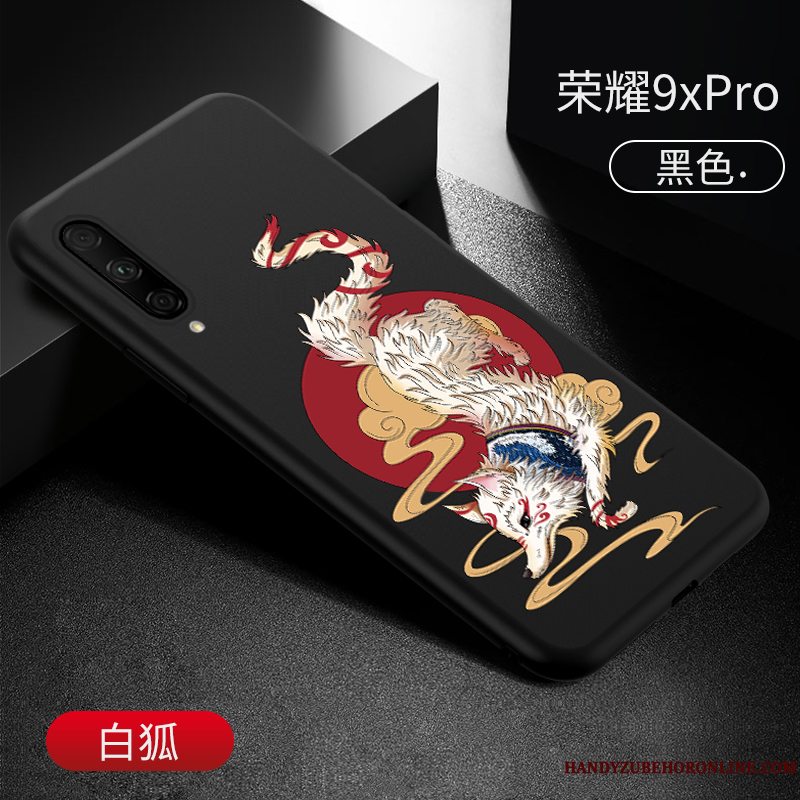 Etui Honor 9x Pro Tasker Ny Af Personlighed, Cover Honor 9x Pro Relief Telefonkinesisk Stil