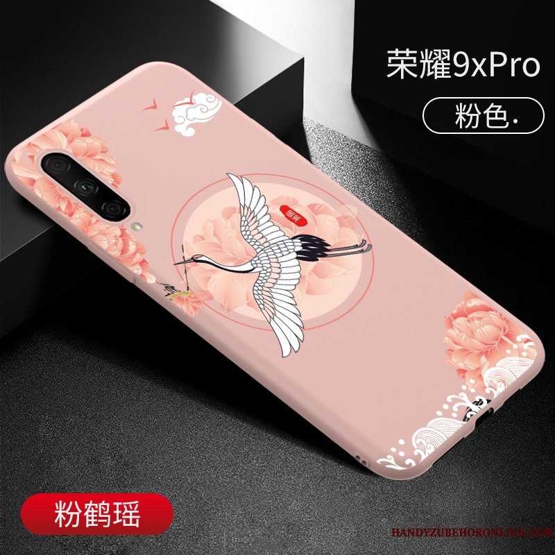 Etui Honor 9x Pro Tasker Ny Af Personlighed, Cover Honor 9x Pro Relief Telefonkinesisk Stil