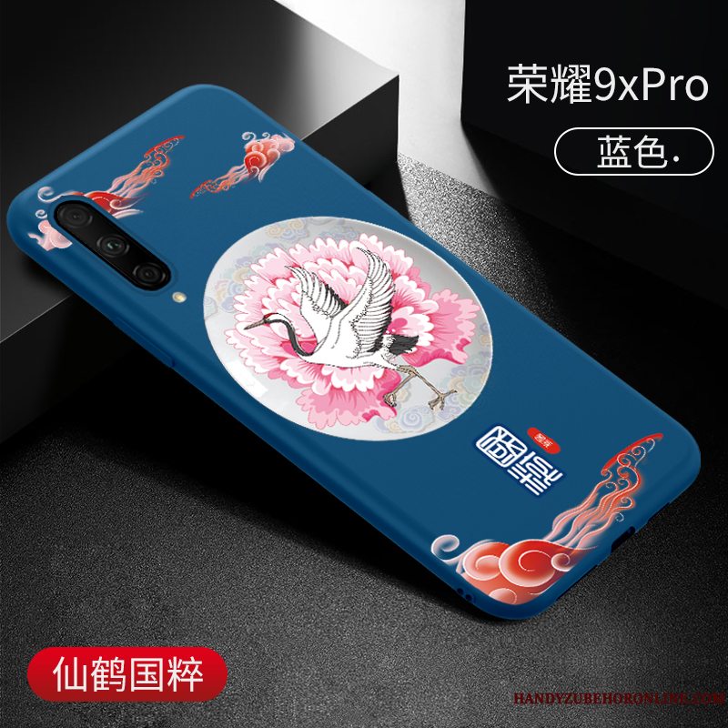 Etui Honor 9x Pro Tasker Ny Af Personlighed, Cover Honor 9x Pro Relief Telefonkinesisk Stil