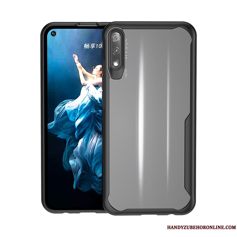 Etui Honor 9x Tasker High End Anti-fald, Cover Honor 9x Silikone Gasbag Telefon