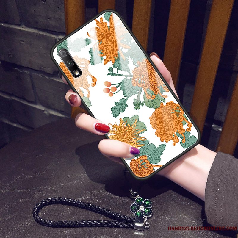 Etui Honor 9x Vintage Blomster Almindelig Solsikke, Cover Honor 9x Blød Trend Glas