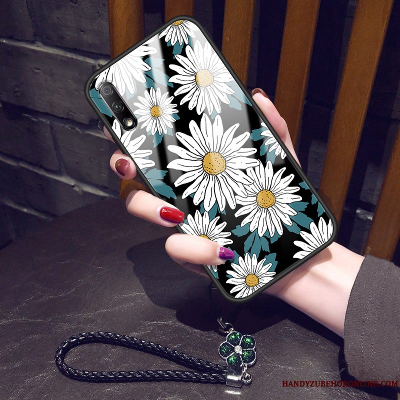 Etui Honor 9x Vintage Blomster Almindelig Solsikke, Cover Honor 9x Blød Trend Glas