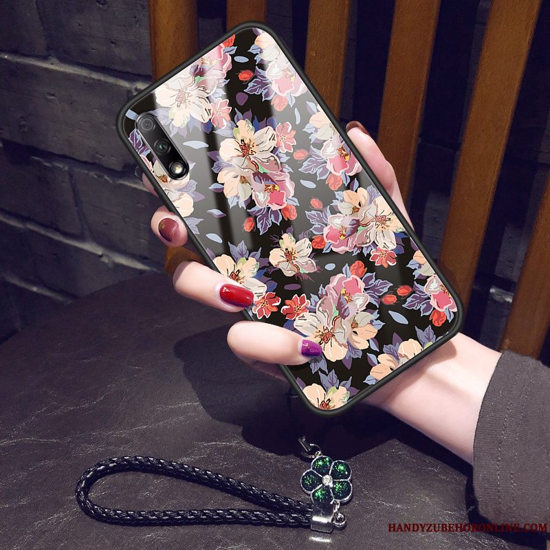 Etui Honor 9x Vintage Blomster Almindelig Solsikke, Cover Honor 9x Blød Trend Glas