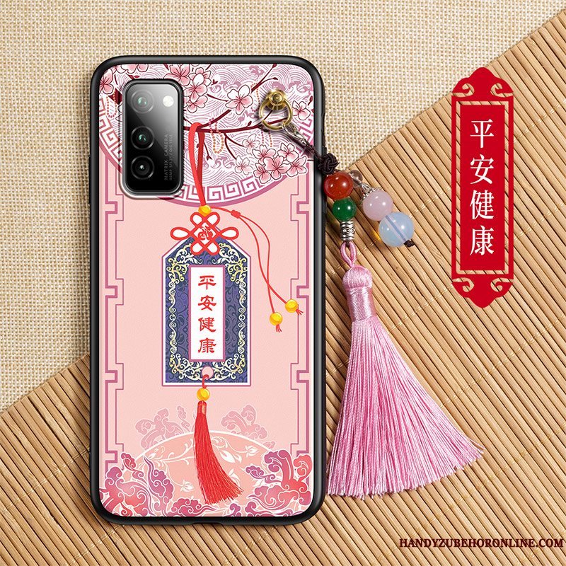 Etui Honor View30 Mode Rød Kinesisk Stil, Cover Honor View30 Tassel Telefon