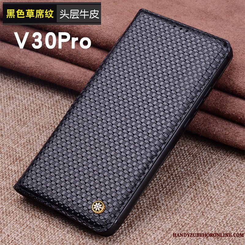 Etui Honor View30 Pro Beskyttelse Af Personlighed Sort, Cover Honor View30 Pro Tasker Ny Læder Top