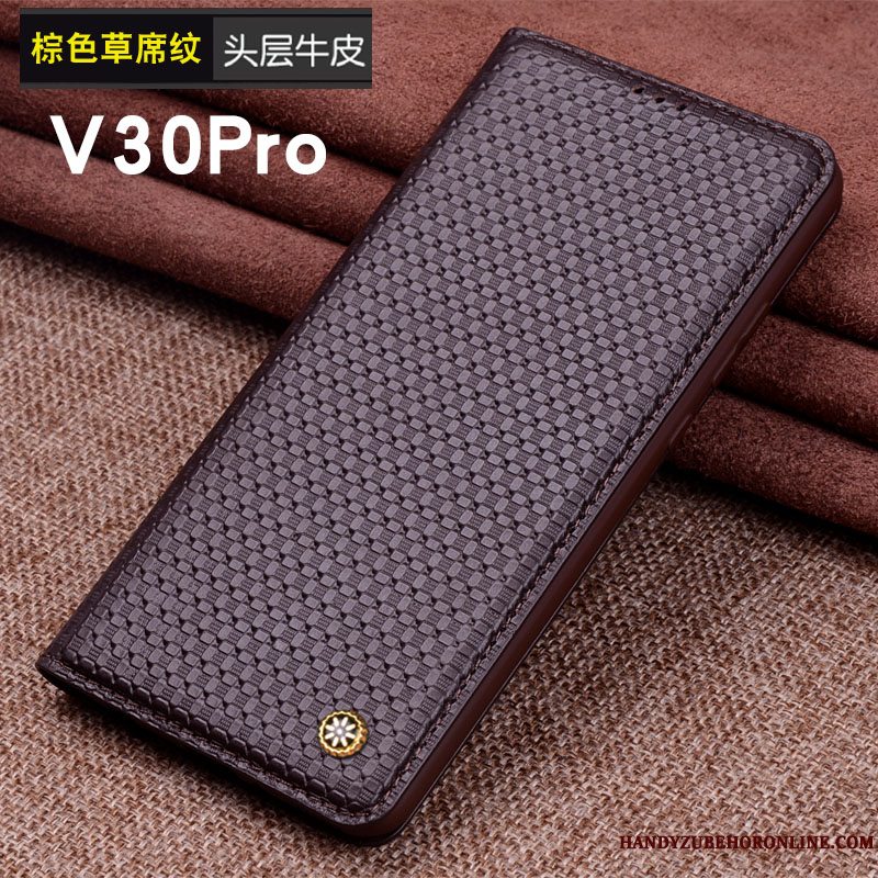 Etui Honor View30 Pro Beskyttelse Af Personlighed Sort, Cover Honor View30 Pro Tasker Ny Læder Top