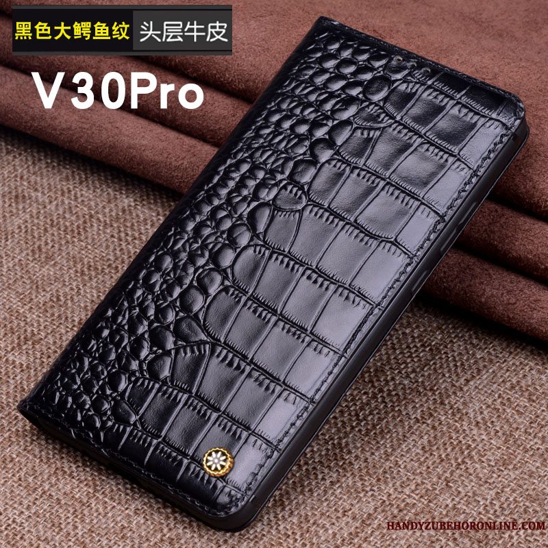 Etui Honor View30 Pro Beskyttelse Af Personlighed Sort, Cover Honor View30 Pro Tasker Ny Læder Top