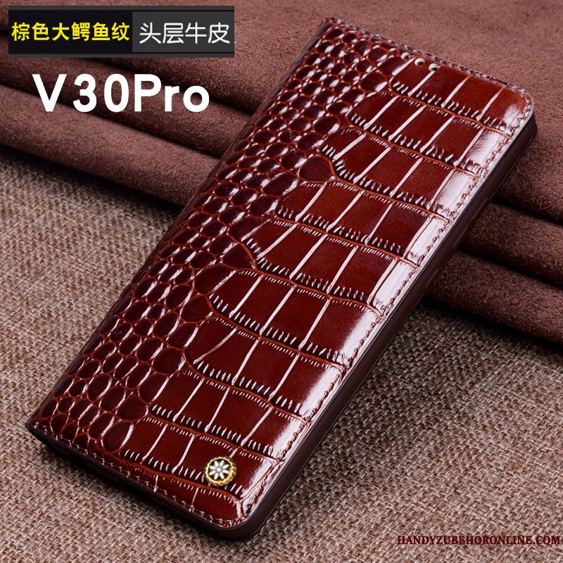 Etui Honor View30 Pro Beskyttelse Af Personlighed Sort, Cover Honor View30 Pro Tasker Ny Læder Top