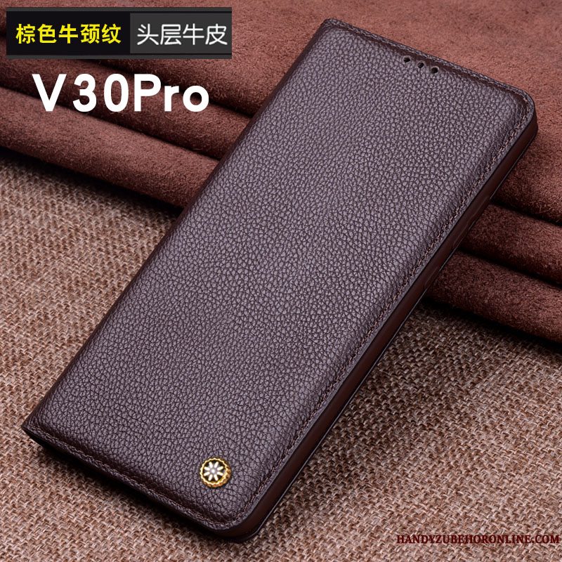 Etui Honor View30 Pro Beskyttelse Af Personlighed Sort, Cover Honor View30 Pro Tasker Ny Læder Top