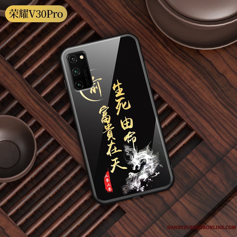 Etui Honor View30 Pro Kreativ Lyser Kinesisk Stil, Cover Honor View30 Pro Elskeren Telefon