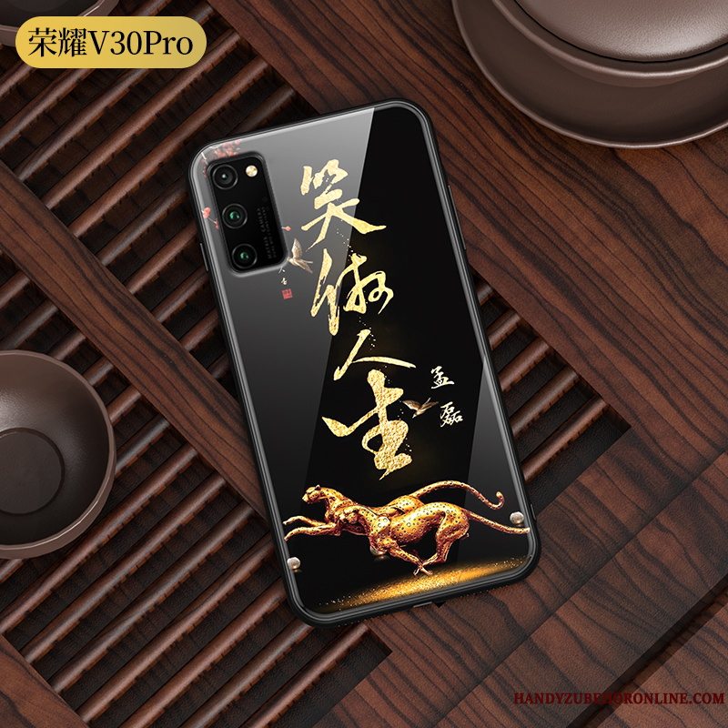 Etui Honor View30 Pro Kreativ Lyser Kinesisk Stil, Cover Honor View30 Pro Elskeren Telefon