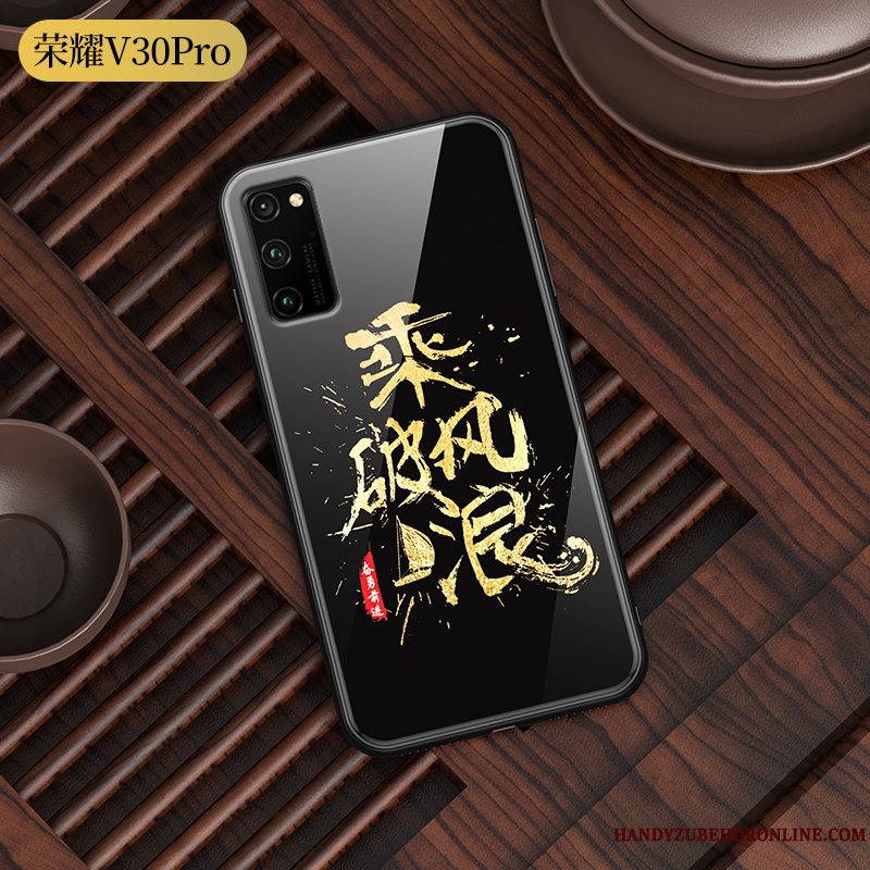 Etui Honor View30 Pro Kreativ Lyser Kinesisk Stil, Cover Honor View30 Pro Elskeren Telefon