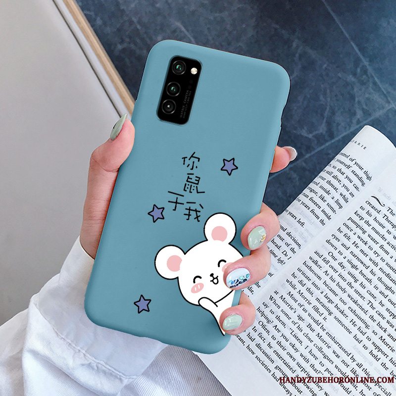 Etui Honor View30 Pro Silikone Af Personlighed Frisk, Cover Honor View30 Pro Cartoon Elskeren Hjerte