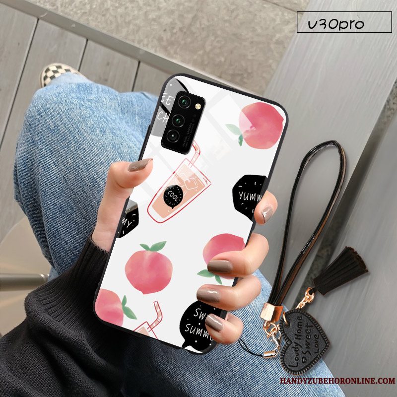 Etui Honor View30 Pro Tasker Glas Anti-fald, Cover Honor View30 Pro Silikone Trend Af Personlighed