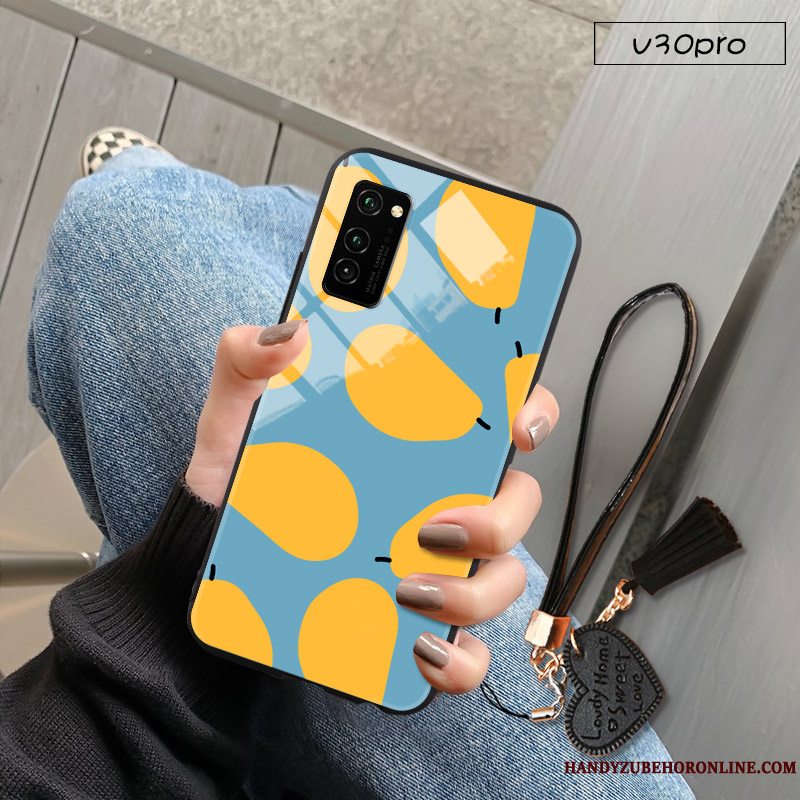 Etui Honor View30 Pro Tasker Glas Anti-fald, Cover Honor View30 Pro Silikone Trend Af Personlighed