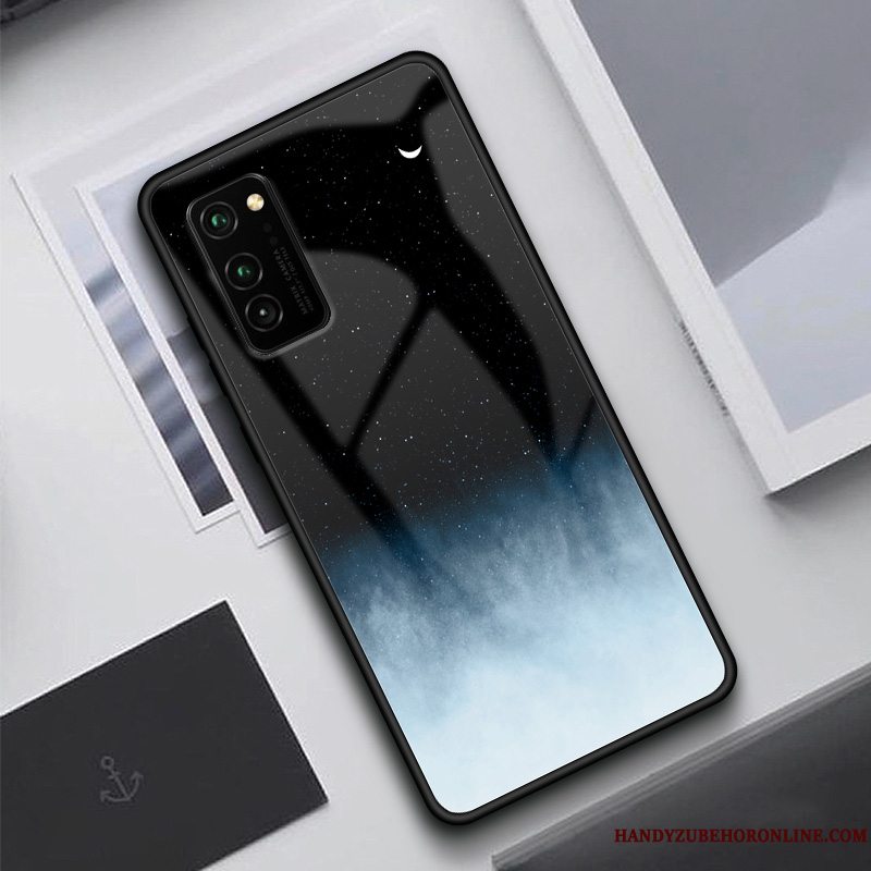 Etui Honor View30 Pro Tasker Ungdom Fjer, Cover Honor View30 Pro Silikone Stjerneklar Anti-fald