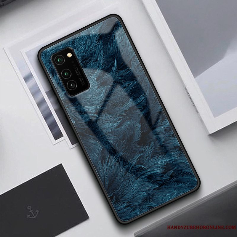 Etui Honor View30 Pro Tasker Ungdom Fjer, Cover Honor View30 Pro Silikone Stjerneklar Anti-fald