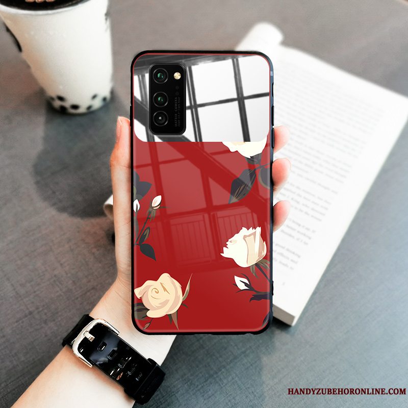 Etui Honor View30 Silikone Net Red Af Personlighed, Cover Honor View30 Blød Rose Trend