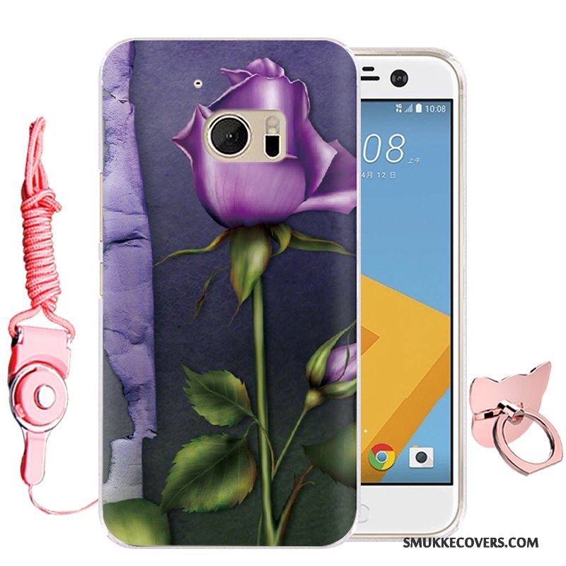 Etui Htc 10 Cartoon Lyserød Telefon, Cover Htc 10 Silikone