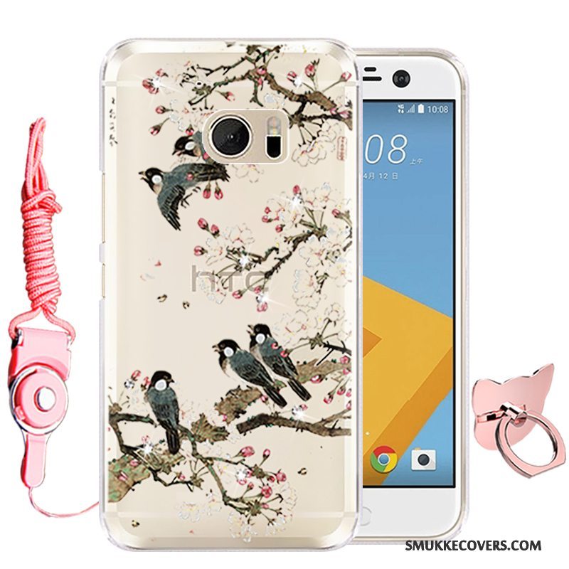 Etui Htc 10 Cartoon Lyserød Telefon, Cover Htc 10 Silikone