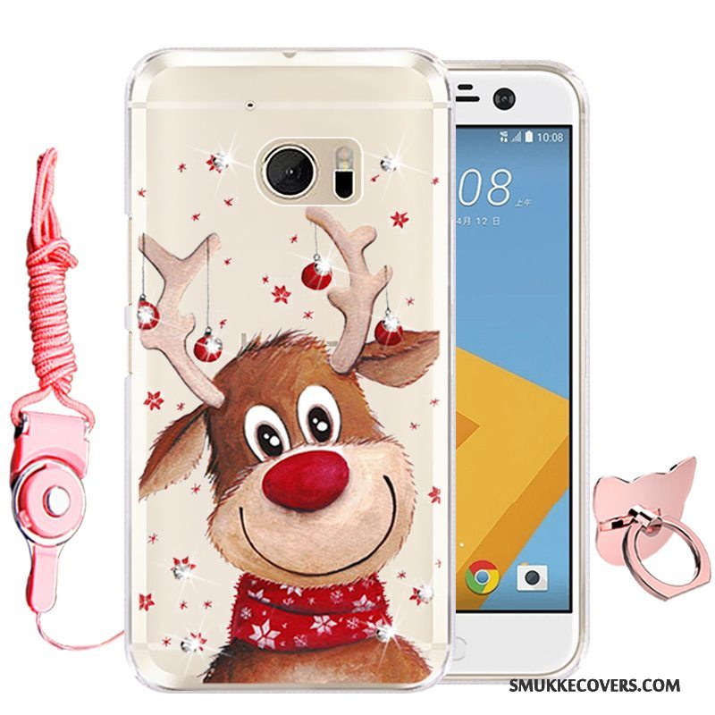 Etui Htc 10 Cartoon Lyserød Telefon, Cover Htc 10 Silikone