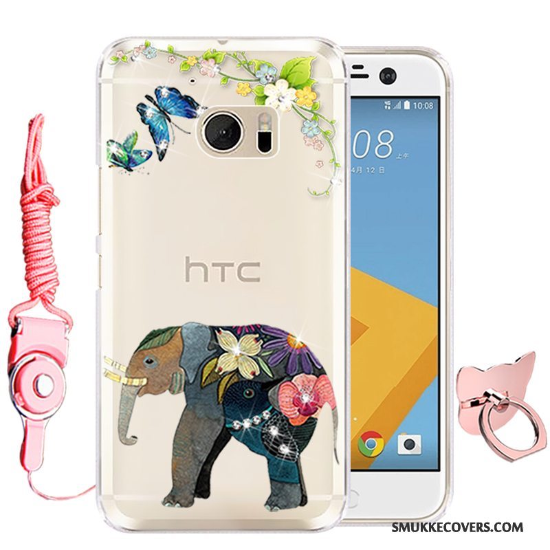 Etui Htc 10 Cartoon Lyserød Telefon, Cover Htc 10 Silikone