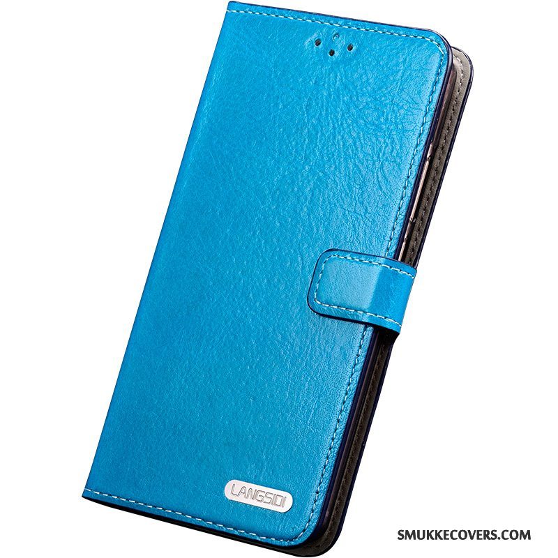 Etui Htc 10 Folio Anti-fald Telefon, Cover Htc 10 Læder Vinrød