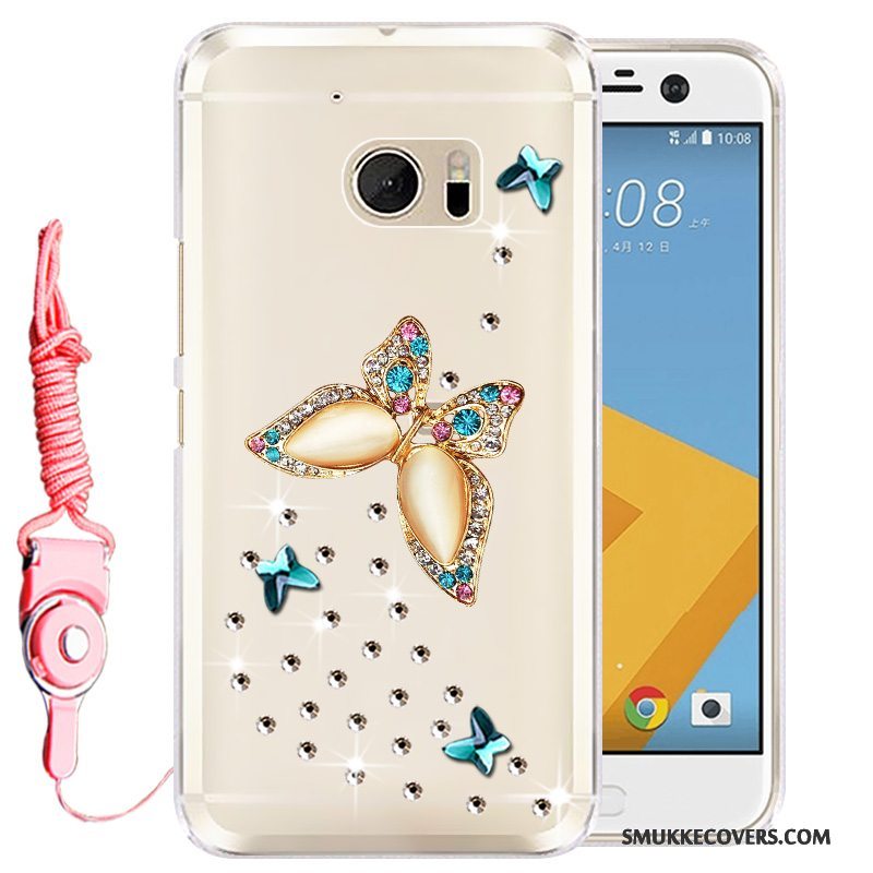 Etui Htc 10 Strass Lyserød Telefon, Cover Htc 10 Beskyttelse