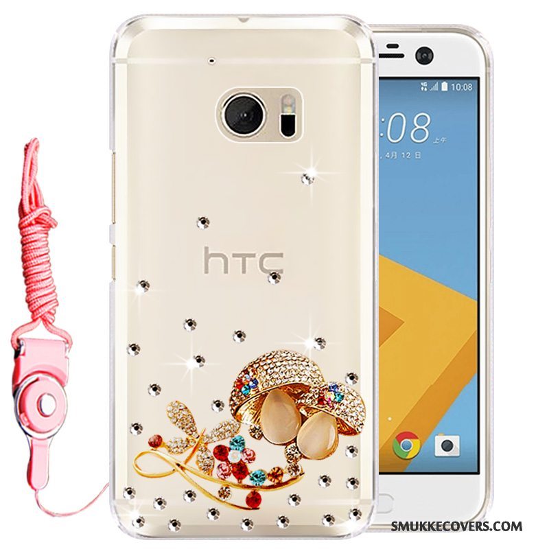 Etui Htc 10 Strass Lyserød Telefon, Cover Htc 10 Beskyttelse