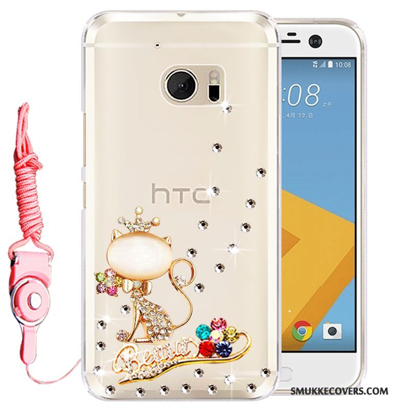 Etui Htc 10 Strass Lyserød Telefon, Cover Htc 10 Beskyttelse