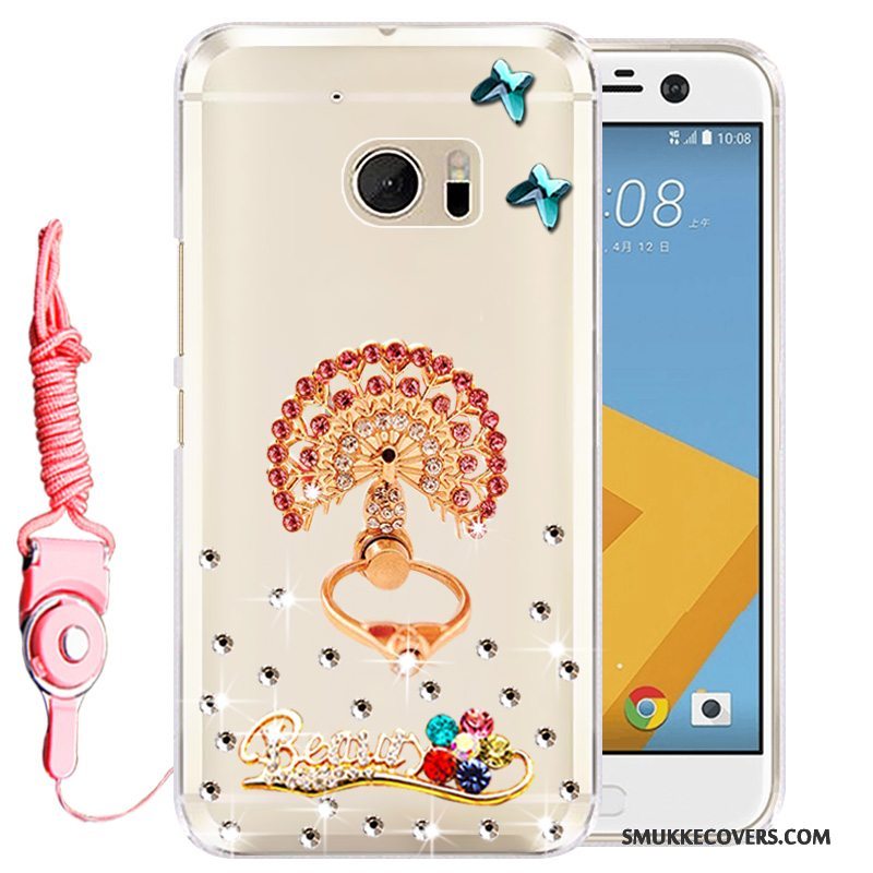 Etui Htc 10 Strass Lyserød Telefon, Cover Htc 10 Beskyttelse