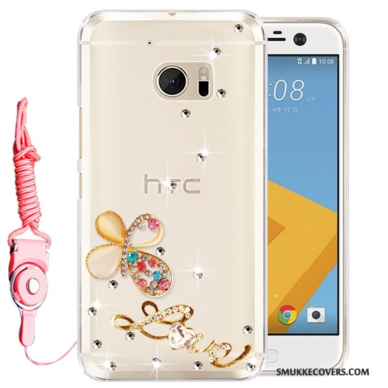 Etui Htc 10 Strass Lyserød Telefon, Cover Htc 10 Beskyttelse