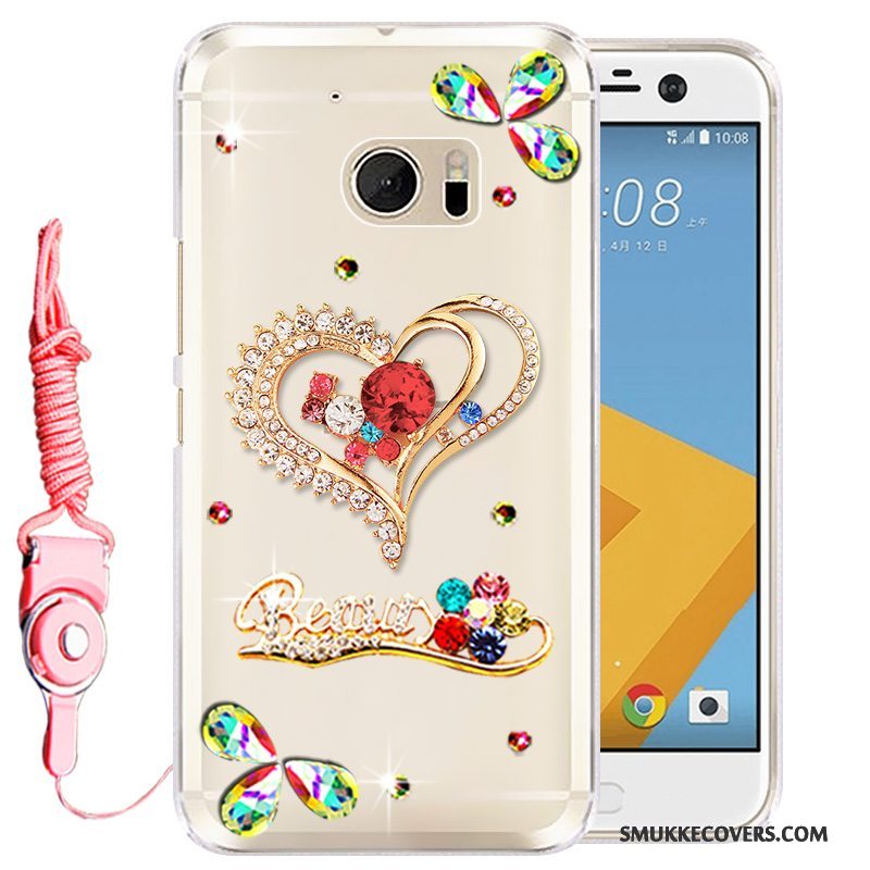 Etui Htc 10 Strass Lyserød Telefon, Cover Htc 10 Beskyttelse