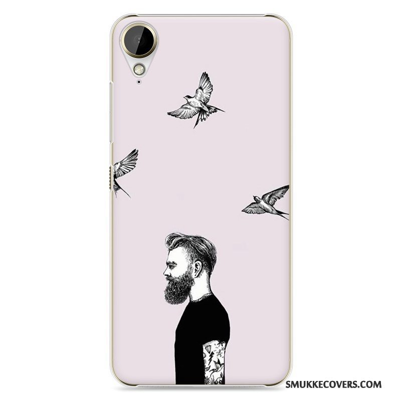 Etui Htc Desire 10 Lifestyle Kreativ Gul Elskeren, Cover Htc Desire 10 Lifestyle Telefon