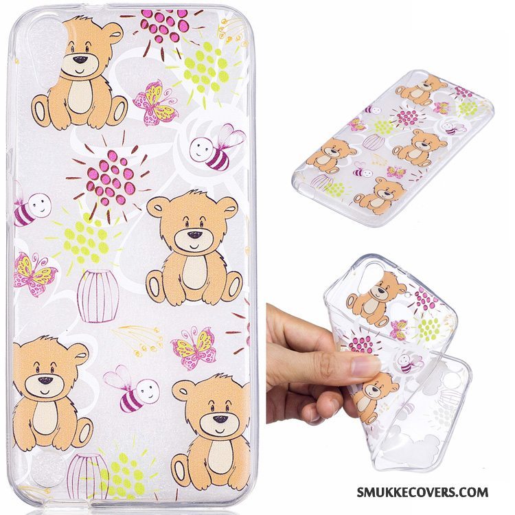 Etui Htc Desire 530 Cartoon Telefonhængende Ornamenter, Cover Htc Desire 530 Beskyttelse Grøn