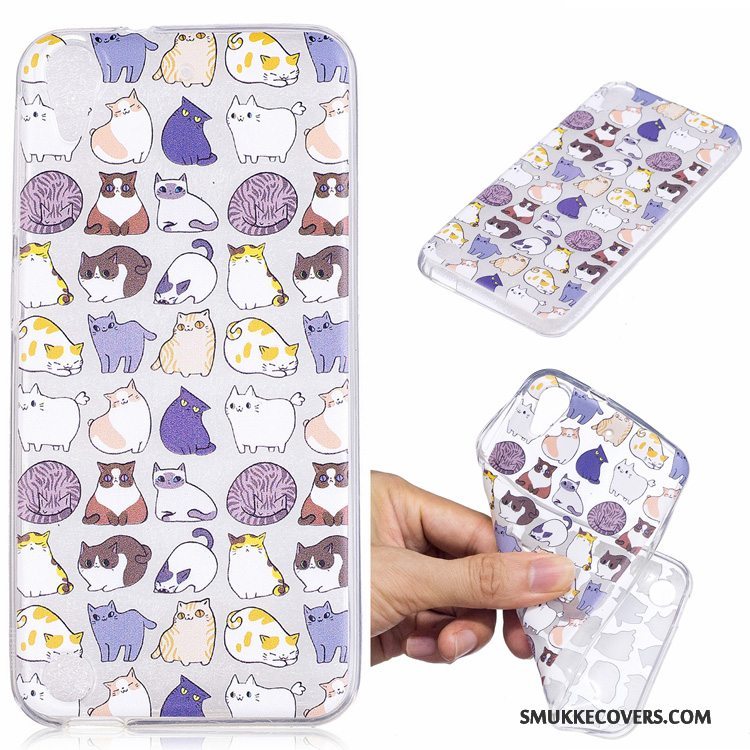 Etui Htc Desire 530 Cartoon Telefonhængende Ornamenter, Cover Htc Desire 530 Beskyttelse Grøn