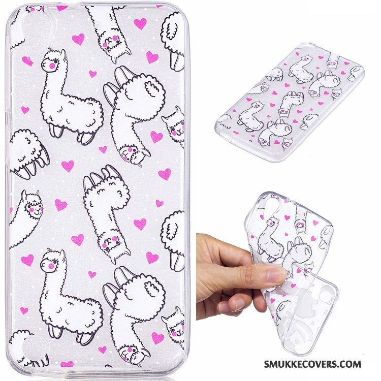 Etui Htc Desire 530 Cartoon Telefonhængende Ornamenter, Cover Htc Desire 530 Beskyttelse Grøn